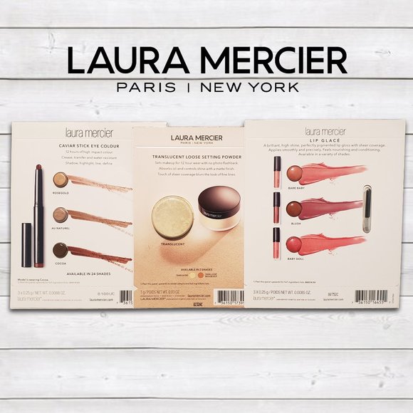 laura mercier Other - Laura Mercier Samples - Eye, Lip, Setting Powder
